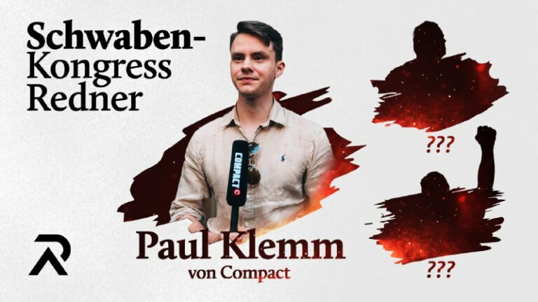  Jetzt zum Schwabenkongress anmelden! In 34 Tagen trifft sich die neue Rechte in...