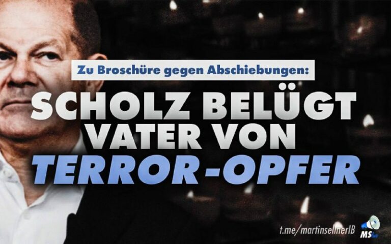Scholz belügt Vater von Terror-Opfer Das „Handbook Germany“ ist die Anleitung de...