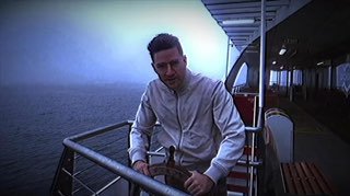 Ritt über den Bodensee Erinnerungen an Defend Europe werden wach auf der Fähre. ...