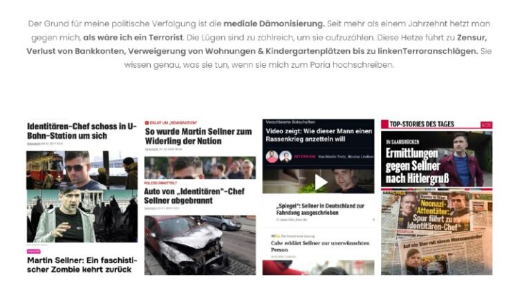  Auf meiner Seite findet ihr eine Übersicht über Pressehetze und Verfahren gegen...