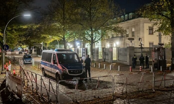 Vorbereiteter Terroranschlag auf israelische Botschaft in Berlin vereitelt Vorbereiteter Terroranschlag auf israelische Botschaft in Berlin vereitelt
