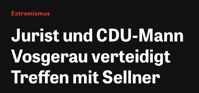 Vosgerau: Haltung beweisen gegen Verleumdungskampagne Vosgerau distanziert sich NICHT! Jetzt gilt es Haltung zu beweisen!Die stärkste ...