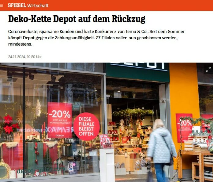 Nach #Insolvenz: Deko-Kette Depot schließt Dutzende Filialen Der insolvente Deko… Nach #Insolvenz: Deko-Kette Depot schließt Dutzende Filialen Der insolvente Deko…
