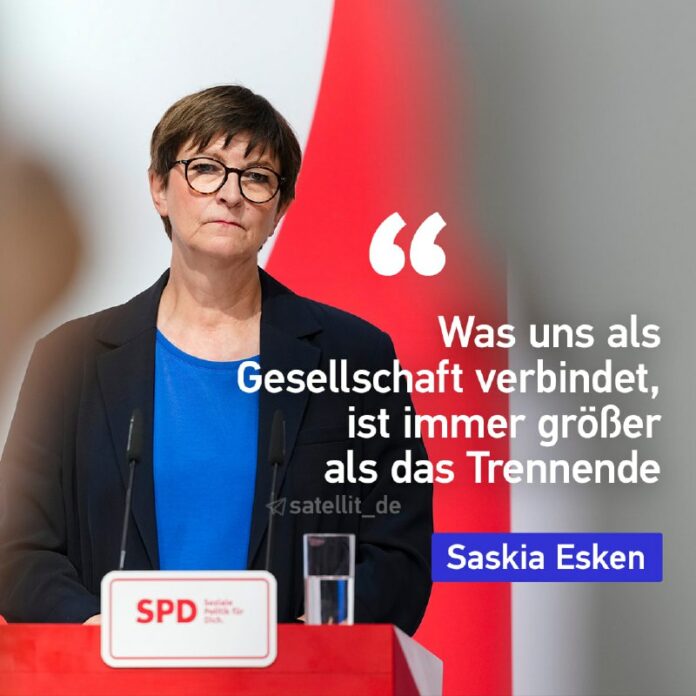 #Magdeburg-Angriff: Esken ruft zu Zusammenhalt aufNach der Auto-Attacke auf den #Magdeburg-Angriff: Esken ruft zu Zusammenhalt aufNach der Auto-Attacke auf den …