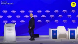  Präsident Trump spricht auf dem Weltwirtschaftsforum in Davos (23.1.2025)Präsid...