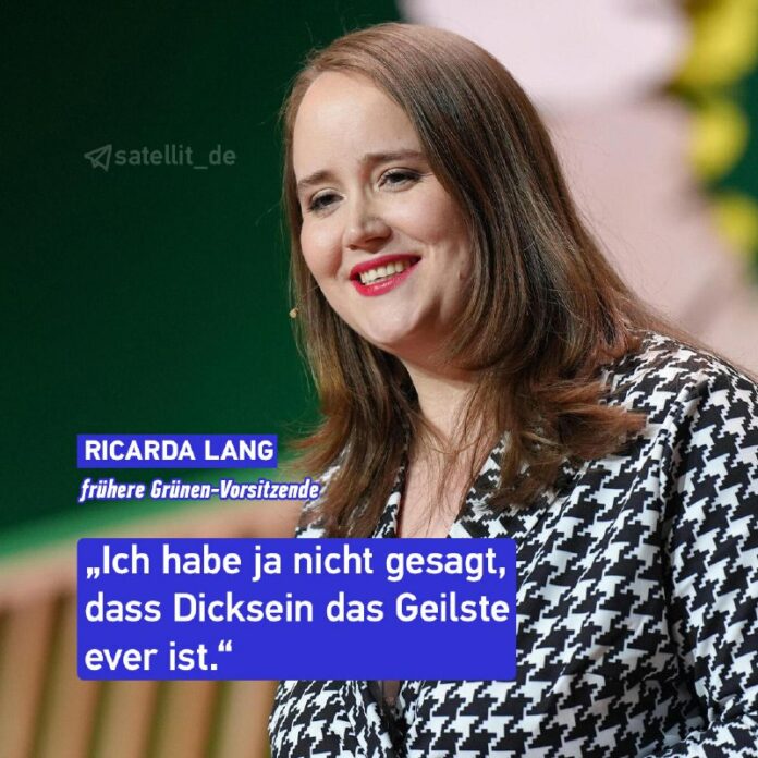 Ricarda Lang bricht Schweigen über ihren #GewichtsverlustDie frühere Grünen-Vors… Ricarda Lang bricht Schweigen über ihren #GewichtsverlustDie frühere Grünen-Vors…