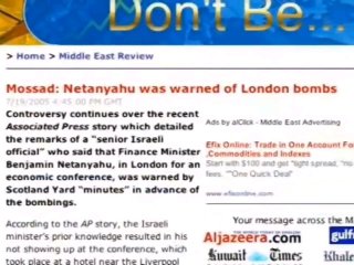  Die London Bombings im Jahr 2005 waren genauso eine False Flag und israelische ...
