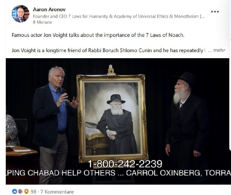 Donald Trump machte den Schauspieler Jon Voight im Januar zum US-Sonderbotschaft...