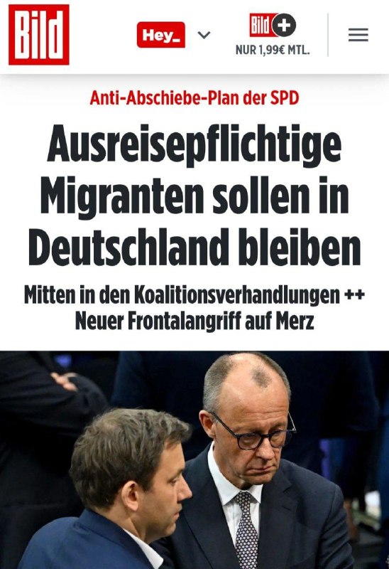 SPD will #Merz‘ Migrationswende nicht mittragen Wie die „Bild“ unter admin