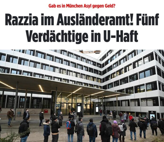  Skandal in der Ausländerbehörde: Asylbescheide gegen Geld ausgestellt! In einem...