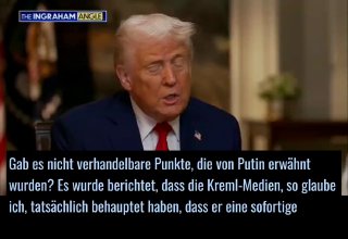 Trump bezeichnete das Gespräch mit Putin als äußerst positiv. Die admin