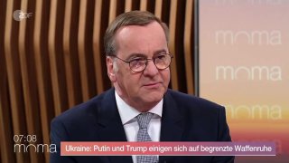 Ukraine-Gespräch: Pistorius bezeichnet Abmachung als „Nullnummer“Bundesverteidig… admin