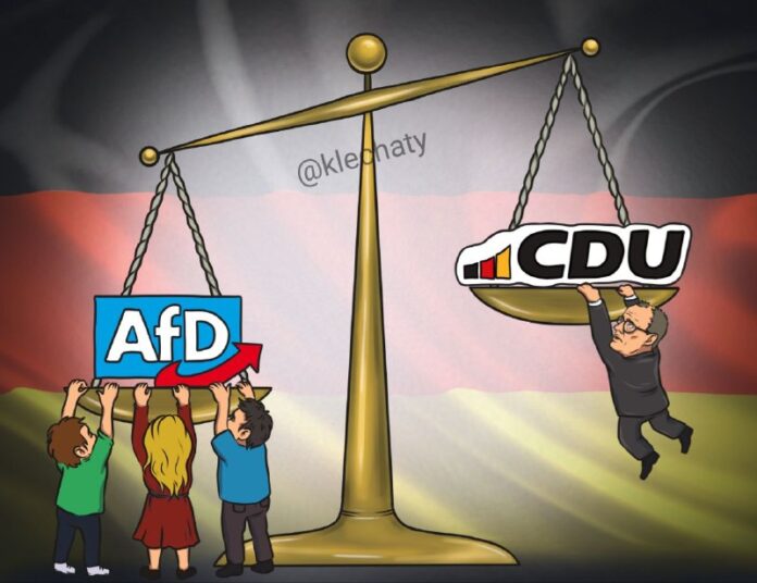 AfD überholt Union in aktuellen UmfragenIn den neuesten bundesweiten Umfragen ha...