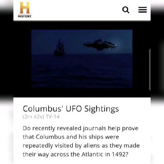  Christoph Kolumbus und seine UFO-Sichtung.Eine der frühesten Sichtungen eines U...