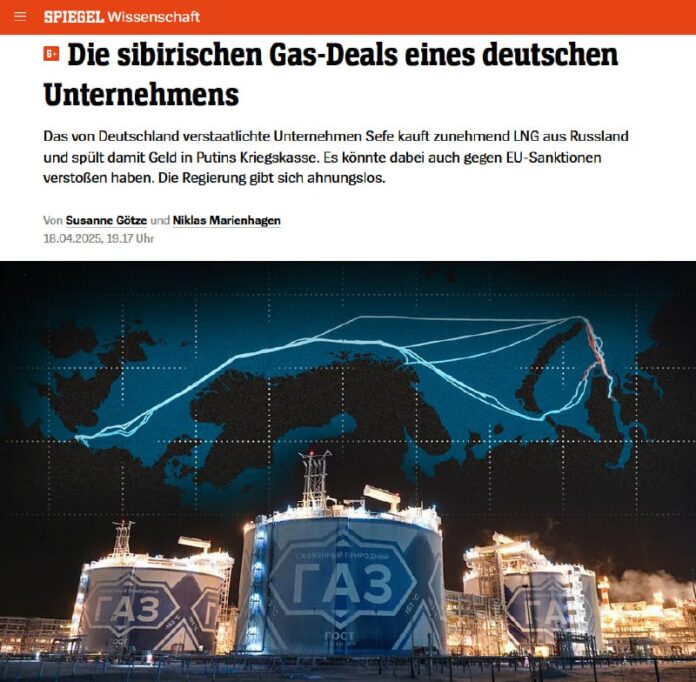 Deutscher Energiekonzern liefert mehr russisches Gas als vereinbart – Medien admin