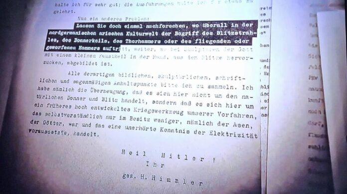  Deutsches Ahnenerbe Zeitdokument: Heinrich Himmler will Nachforschungen zu ,,Th...