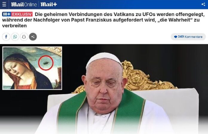  Die geheimen Verbindungen des Vatikans zu UFOs werden offengelegt, während der ...