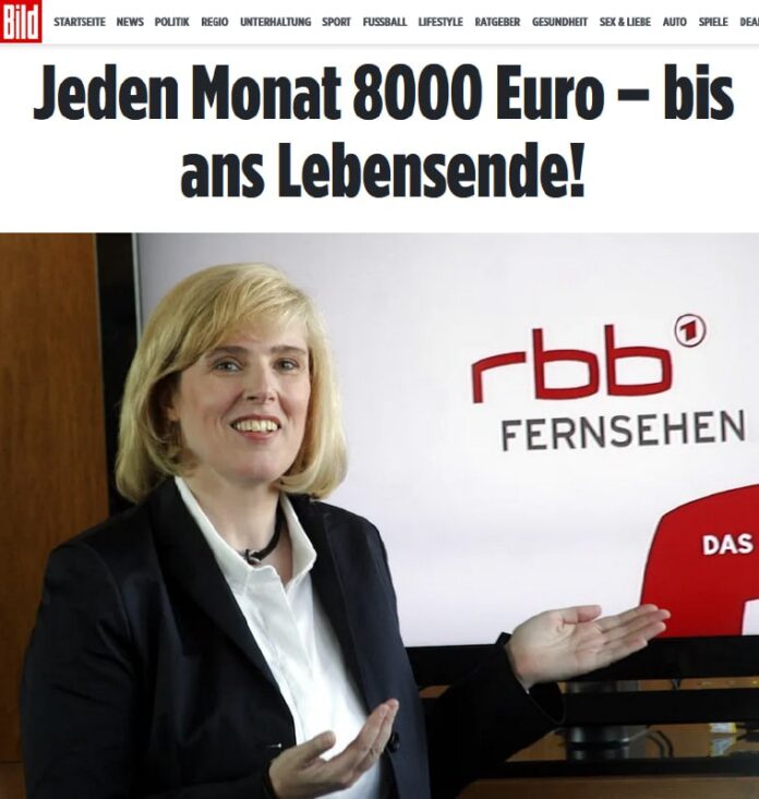Gerichtsurteil: Ex-Direktorin von RBB erhält 8000 Euro monatlich bis ans admin