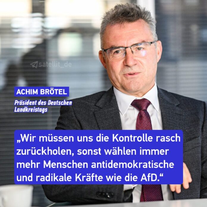 Landkreistag für Aufnahme-Stopp von Bürgerkriegsflüchtlingen – Warnung vor AfD-… admin