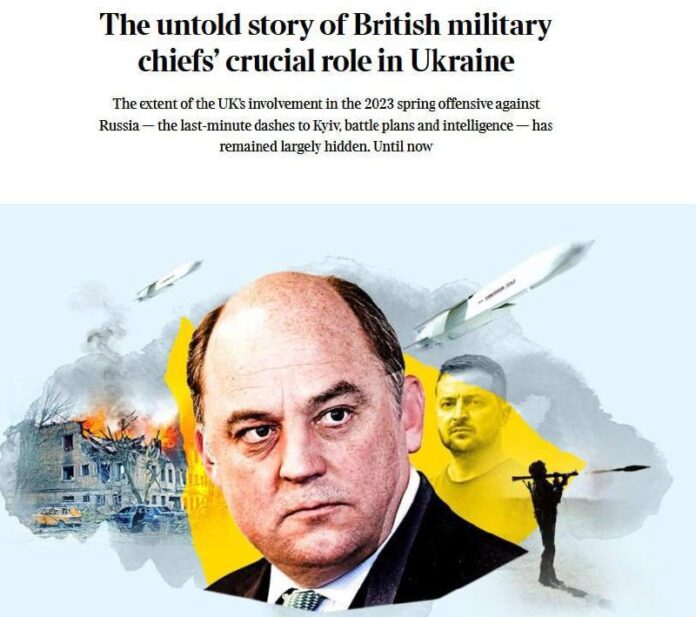  The Times hat geheime Operationen Großbritanniens in der Ukraine „geleakt“ – so...