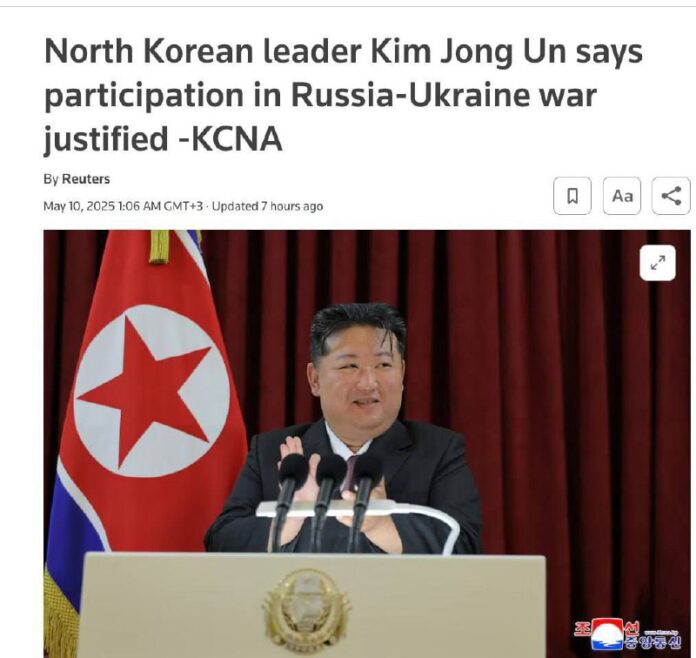 Der nordkoreanische Staatschef Kim Jong Un hat versprochen, Russland im Falle ei...