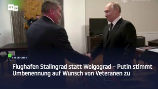  Flughafen Stalingrad statt Wolgograd – Putin stimmt Umbenennung auf Wunsch von ...