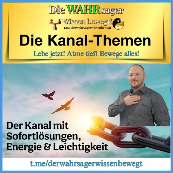 UNSERE KANALEMPFEHLUNG Die WAHRsager – Wissen bewegt!Die Themen des Kanals: admin