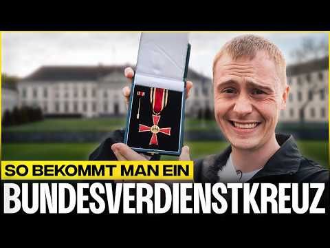  YouTuber Marvin Wildhage zeigt, wie leicht es ist, ein Bundesverdienstkreuz zu ...