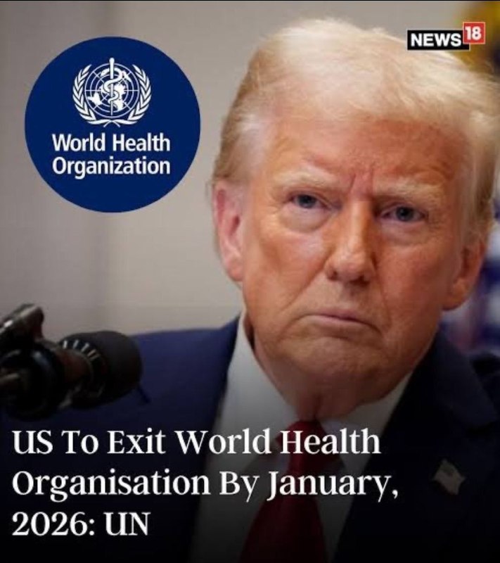  Ab 2026 beabsichtigt Trump, die Teilnahme der USA an der Arbeit der Weltgesundh...