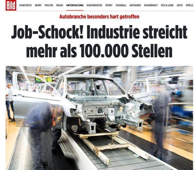  Bald wird man die deutsche Automobilindustrie vergessen können. Diese Branche h...