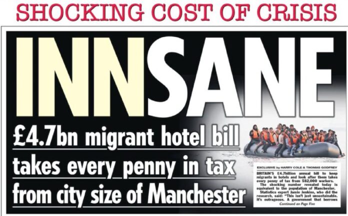 Die Zeitung The Sun enthüllt die monströsen Summen, die die britische Regierung ...