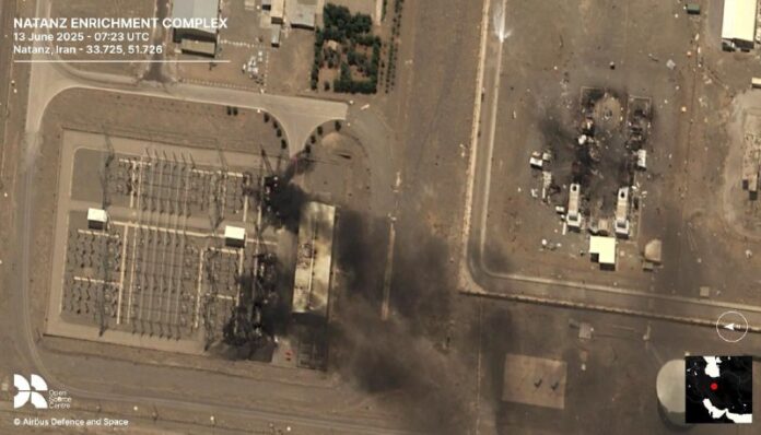 Die israelische Armee hat ihren Angriff auf die iranische Atomanlage admin