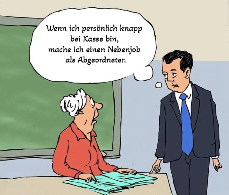 In Hessen wird eine 50%-ige Amtszulage für Abgeordnete eingeführt (trotz der Kri...