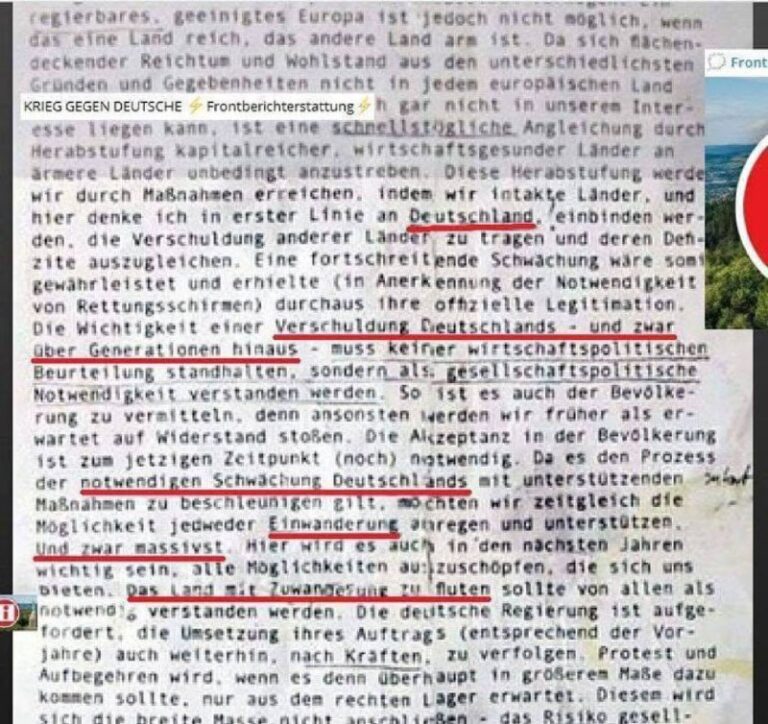 Krieg gegen Deutschland läuft seit mehr als 100 Jahren*Bilderberger-Geheimdokume...