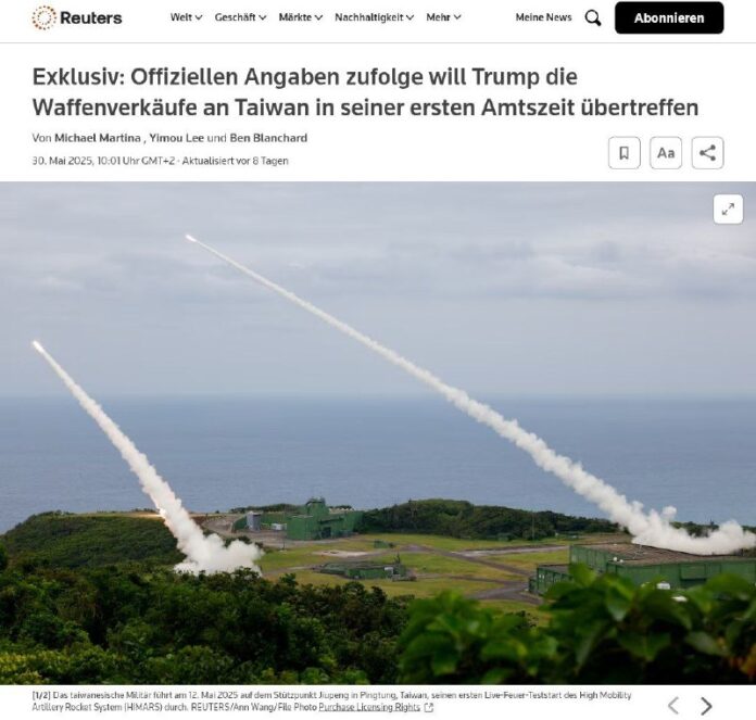  Trump will Taiwan zur Festung machenDonald Trump plant, Taiwan mit noch mehr US...