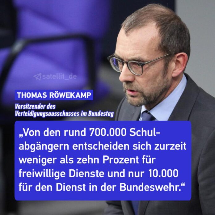 Verteidigungsausschuss-Chef fordert allgemeine Dienstpflicht Neben einer Wehrpfl… admin