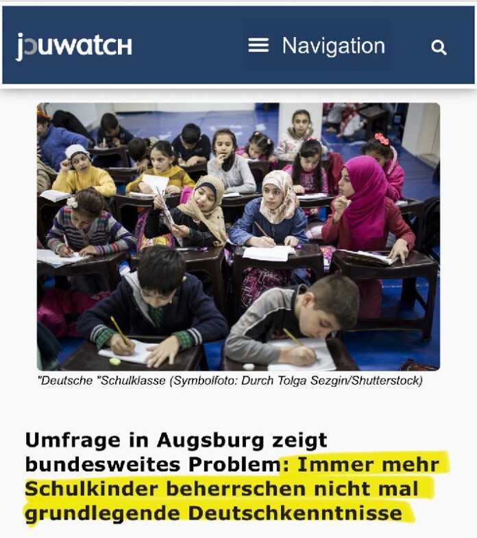 ZEITBOMBEAUGSBURG — Von 2.734 Kindern, die nächstes Jahr eingeschult werden soll...